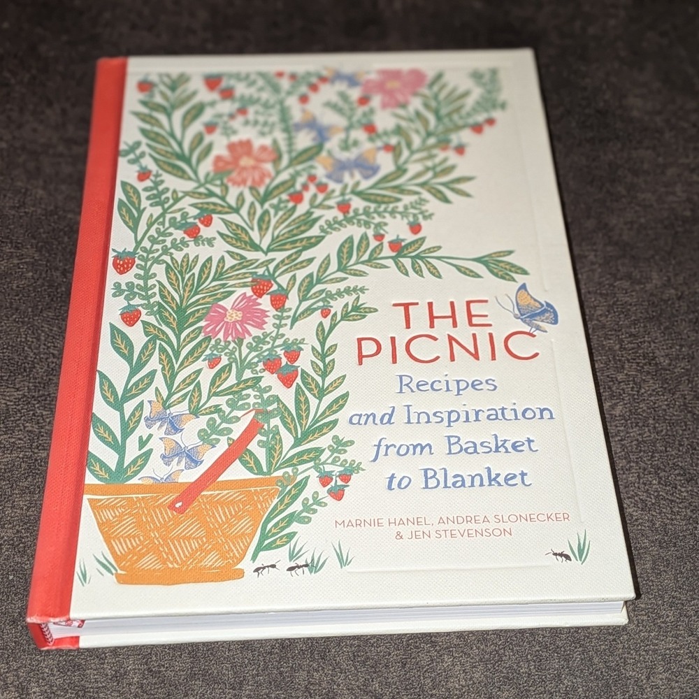 The Picnic Cookbook SIGNED ALL 3 AUTHORS 2015 First Printing Hanel Slonecker